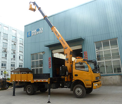 徐州昊意高空作業(yè)隨車吊操作視頻